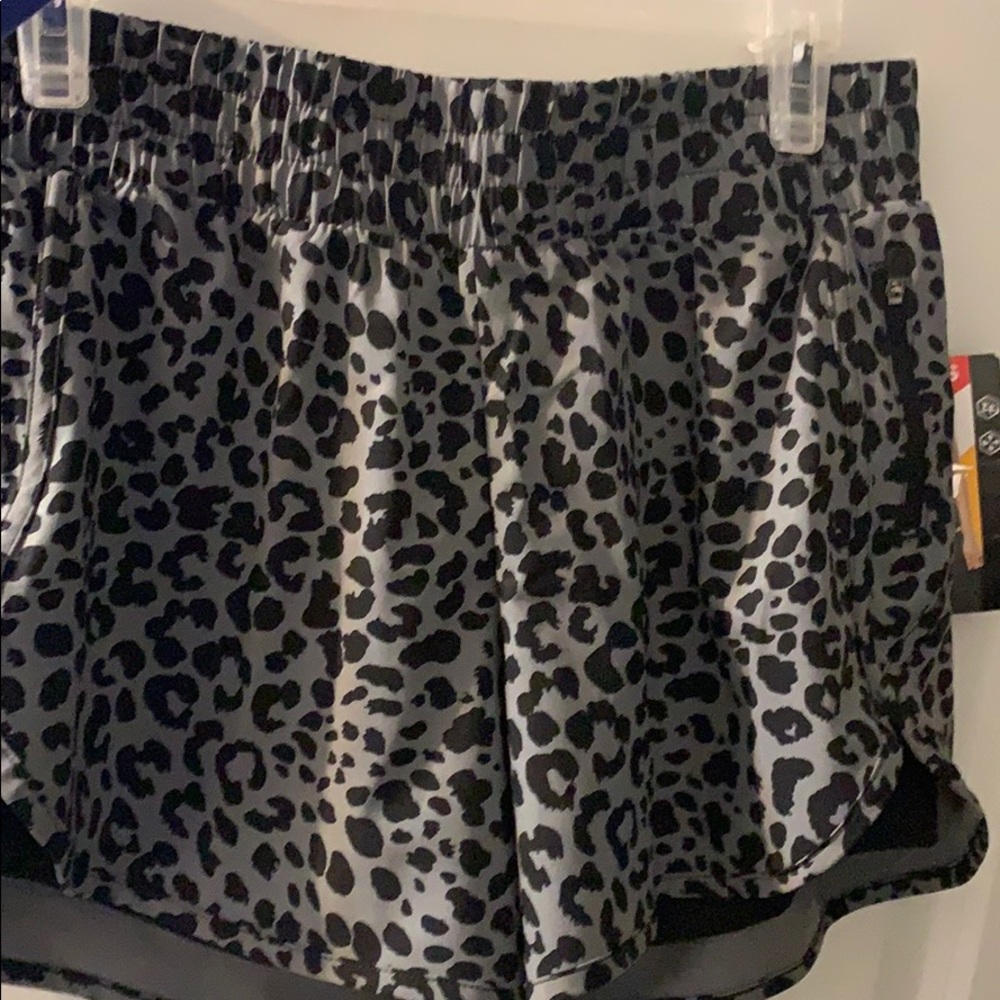 Cheetah workout shorts
